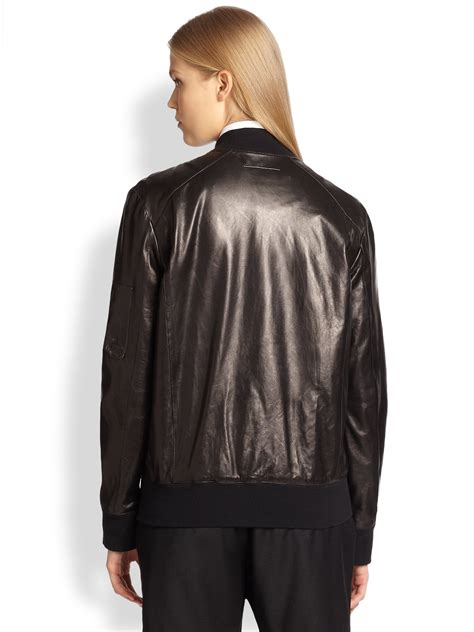 margiela leather bomber jacket replica berlin 80s|maison margiela jackets for men.